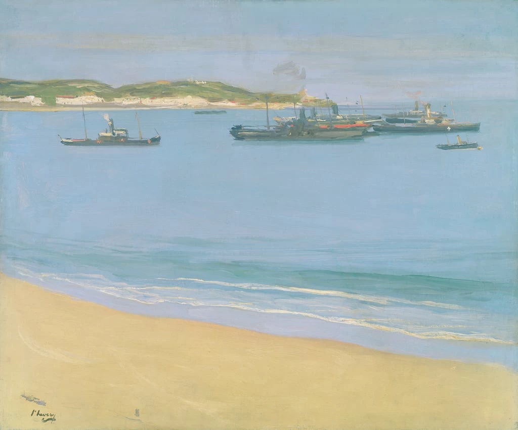 Il porto di St. Jean de Luz - Early Morning, 1917, Sheffield Galleries and Museums
